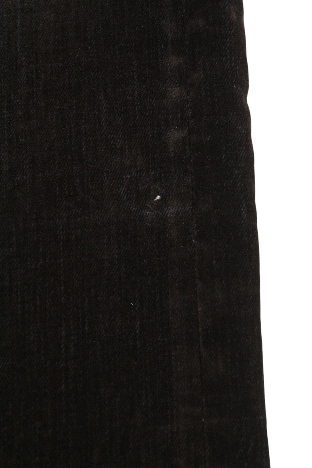 R13 Boy Straight Women Jeans 30 Flocked Brown Velvet Cropped Ankle Low Rise