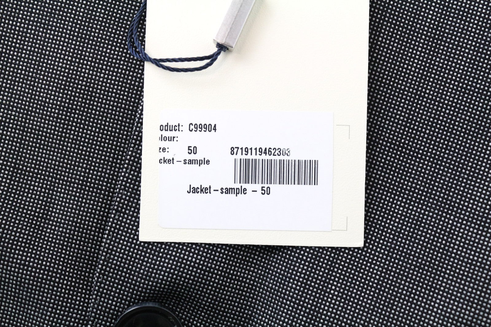 „SUITSUPPLY Napoli“ vyriškas švarkas „UK40R“ pilkas, vilnonis, vienaeilis, „Super 120“ 