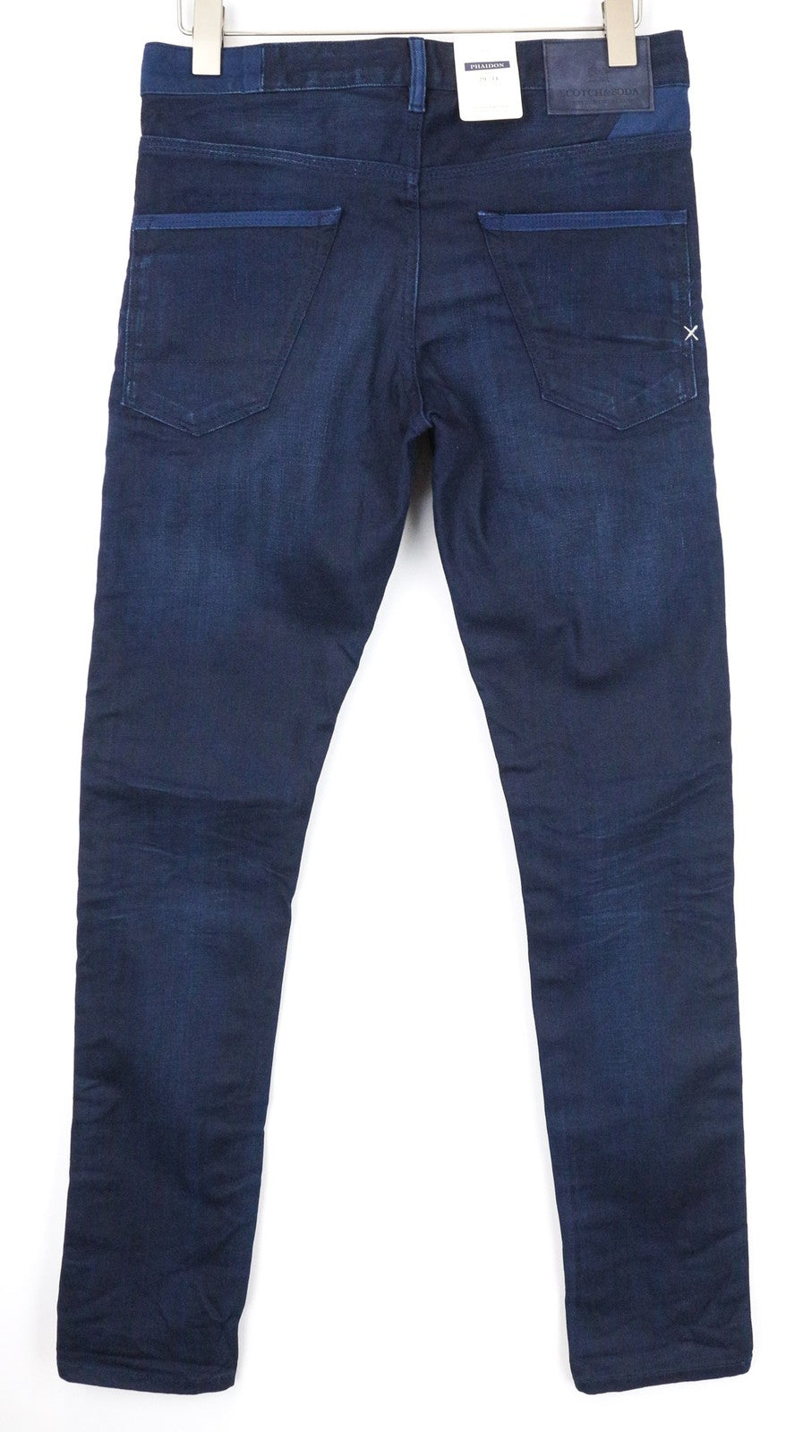 SCOTCH & SODA Phaidon Men's Jeans W29/L34 Slim Dark Blue Cotton Stretch Wash