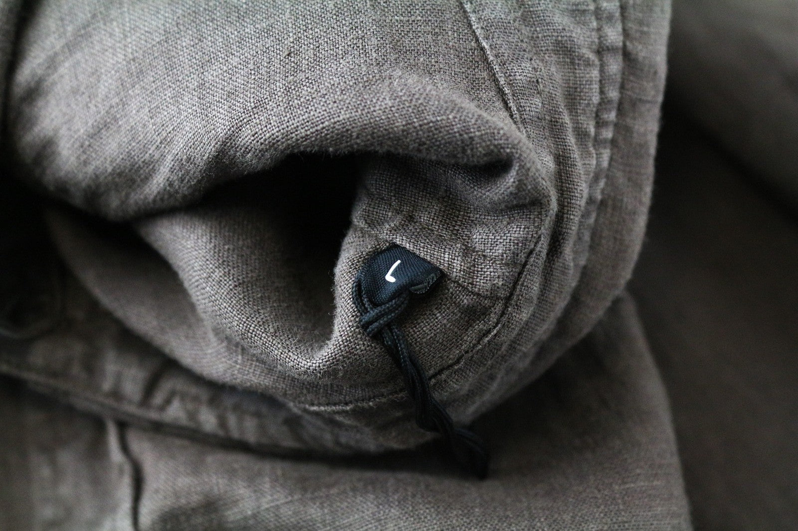 REPLAY vyriški marškinėliai L rudi lininiai trumpomis rankovėmis su sagomis vasariniai laisvalaikio marškinėliai 