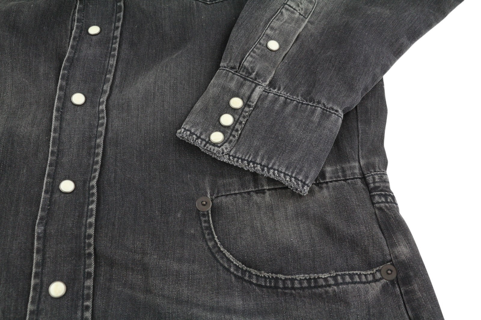 R13 kaubojiškas moteriškas kombinezonas M Elmore juodas išblukęs drabužių dizainas didelis dydis RMK 1699 € 