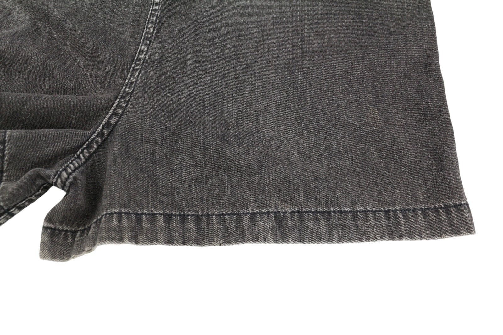 R13 Freddy kaubojiški moteriški marškinėliai su romperiu M Elmore juodi tekstiliniai marškinėliai su išblukusia danga RRP 799 € 