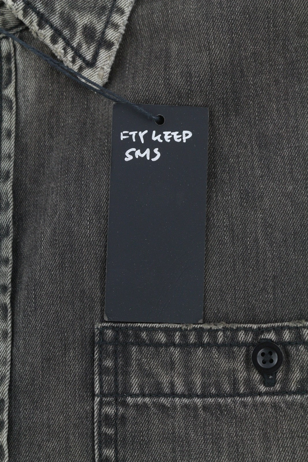 R13 Freddy kaubojiški moteriški marškinėliai su romperiu M Elmore juodi tekstiliniai marškinėliai su išblukusia danga RRP 799 € 