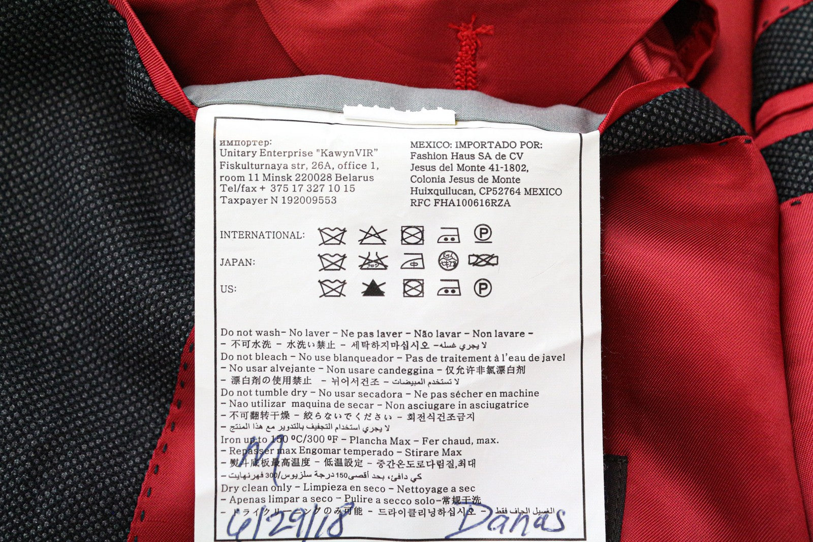 SUITSUPPLY Sienna Men's UK42L Grey Birdseye Check Wool Blazer Melange Formal