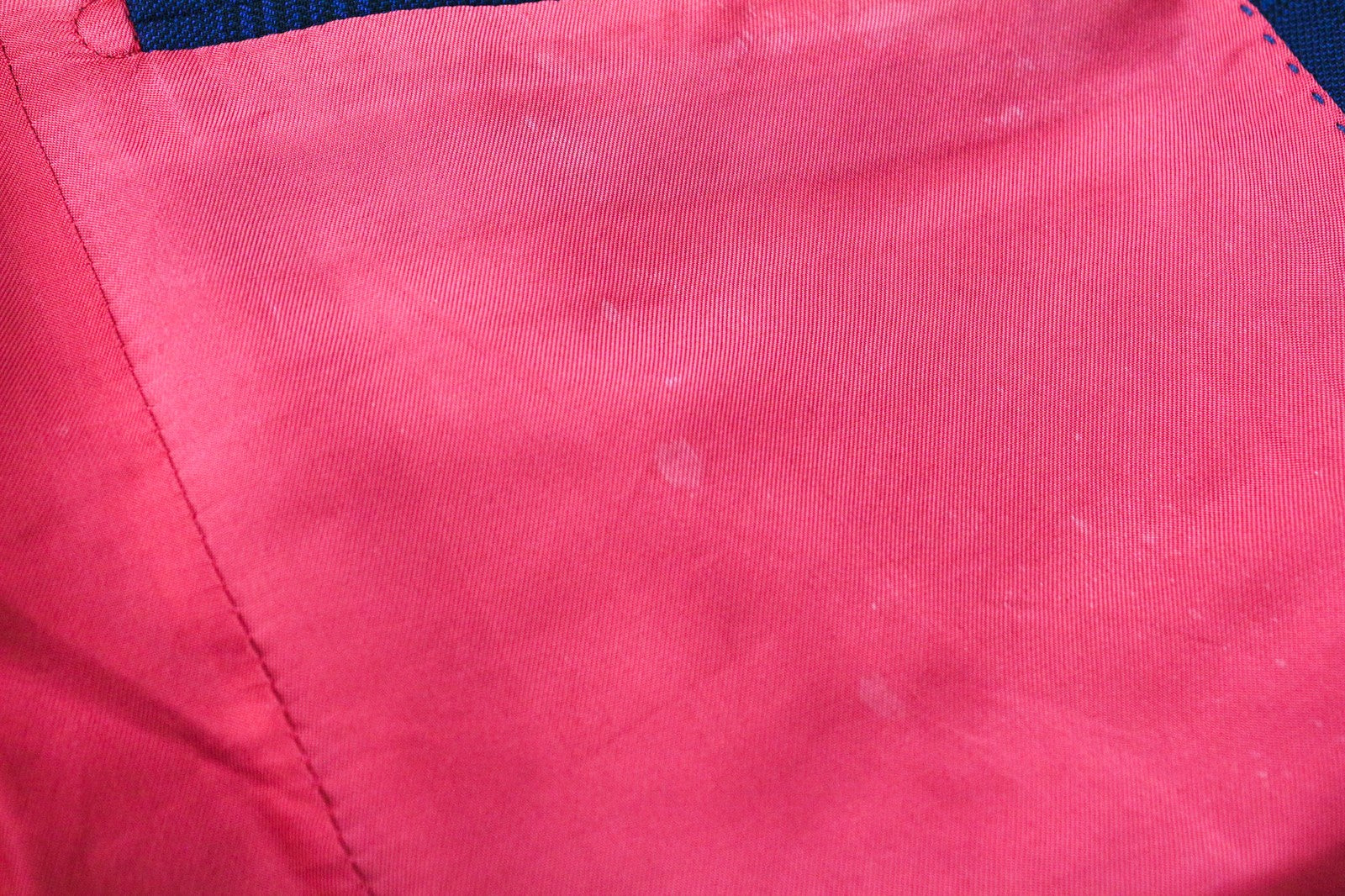 SUITSUPPLY Sienna Men's UK34R Blue Glen Check Wool S130s Slim Straight Blazer