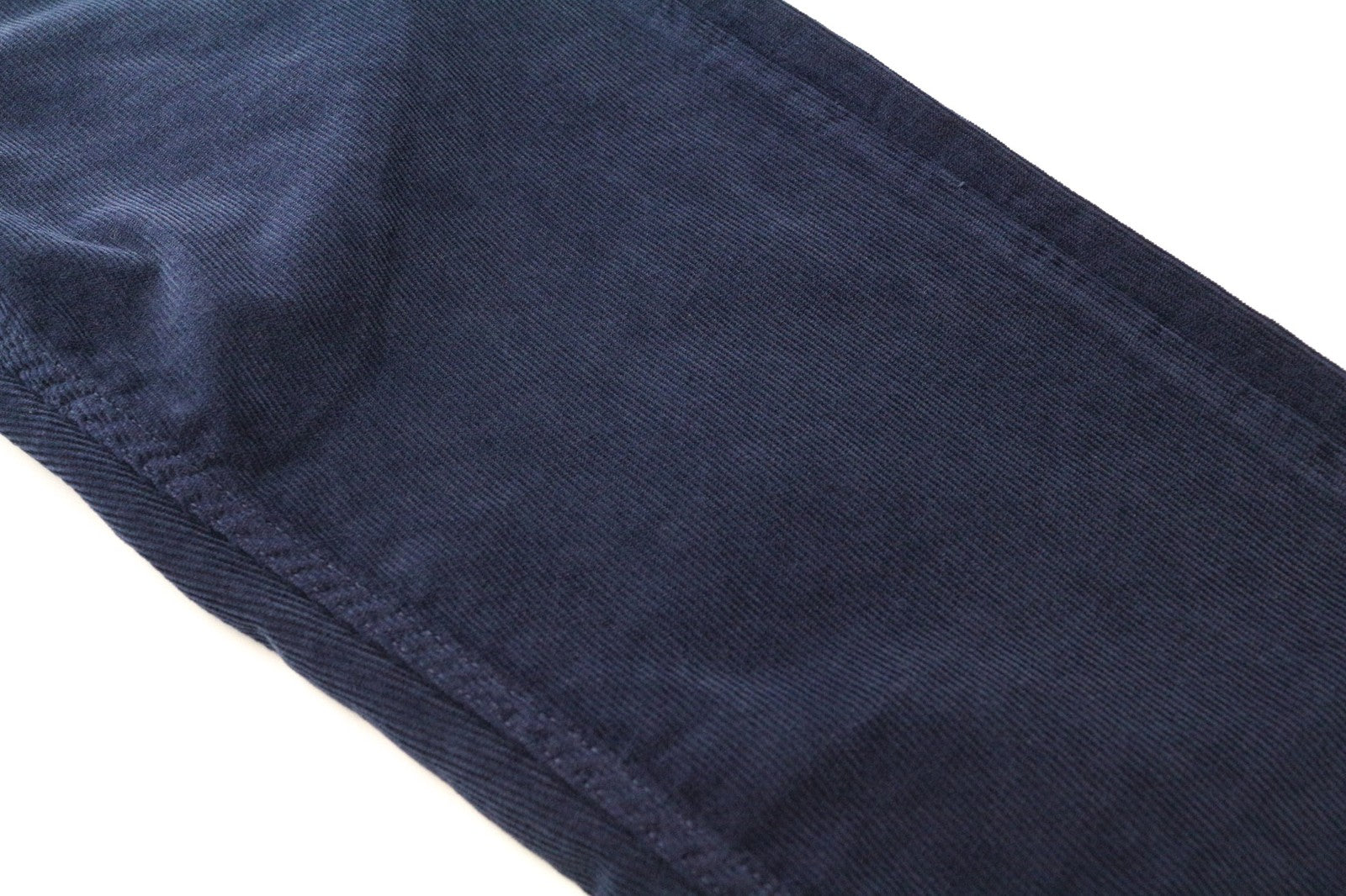 REPLAY Grover Men's W29/L34 Blue Corduroy Trousers Straight Cotton Stretch