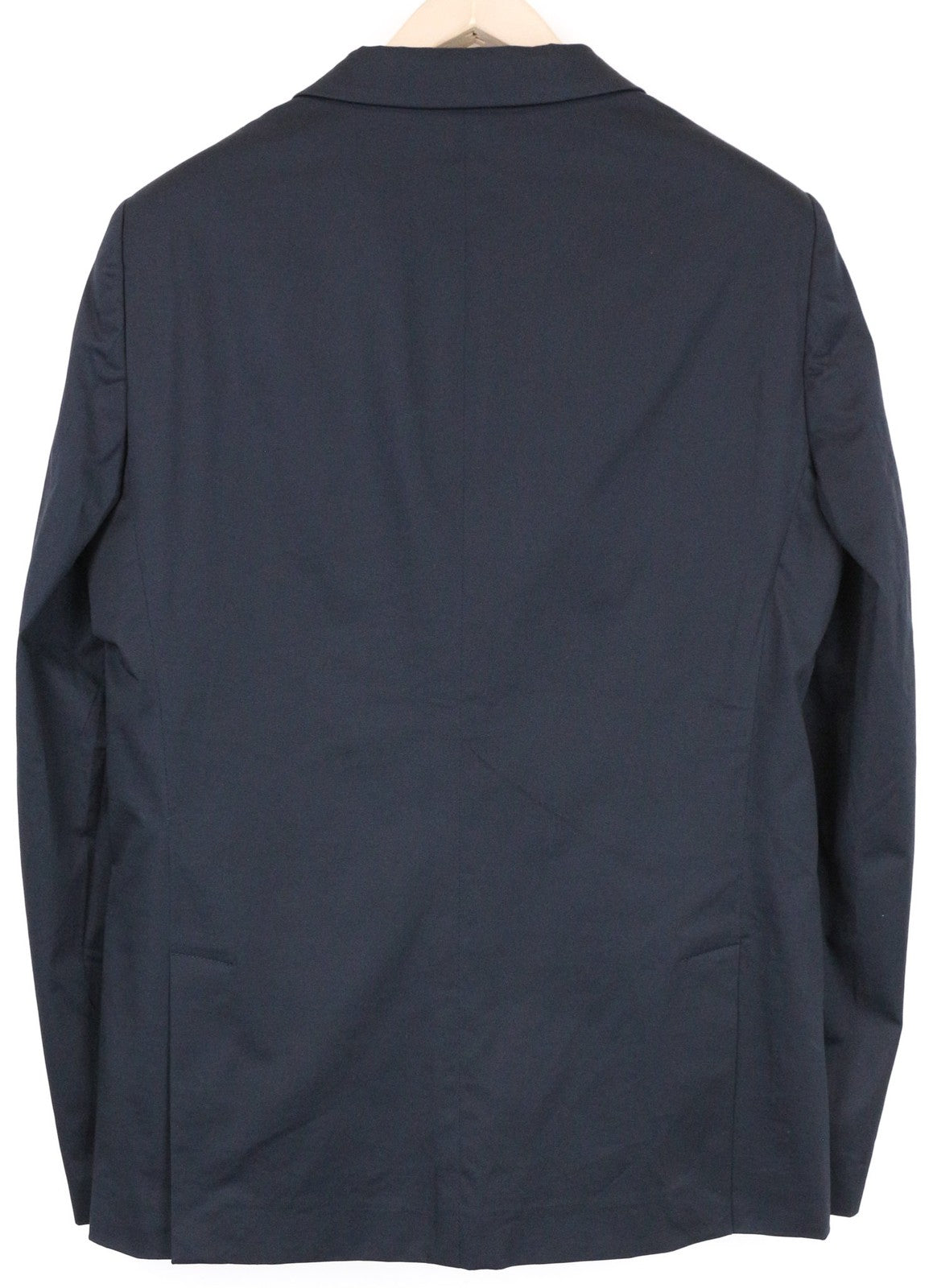 SCOTCH & SODA Ams Couture Men's Blazer L Navy Blue Cotton Stretch Single