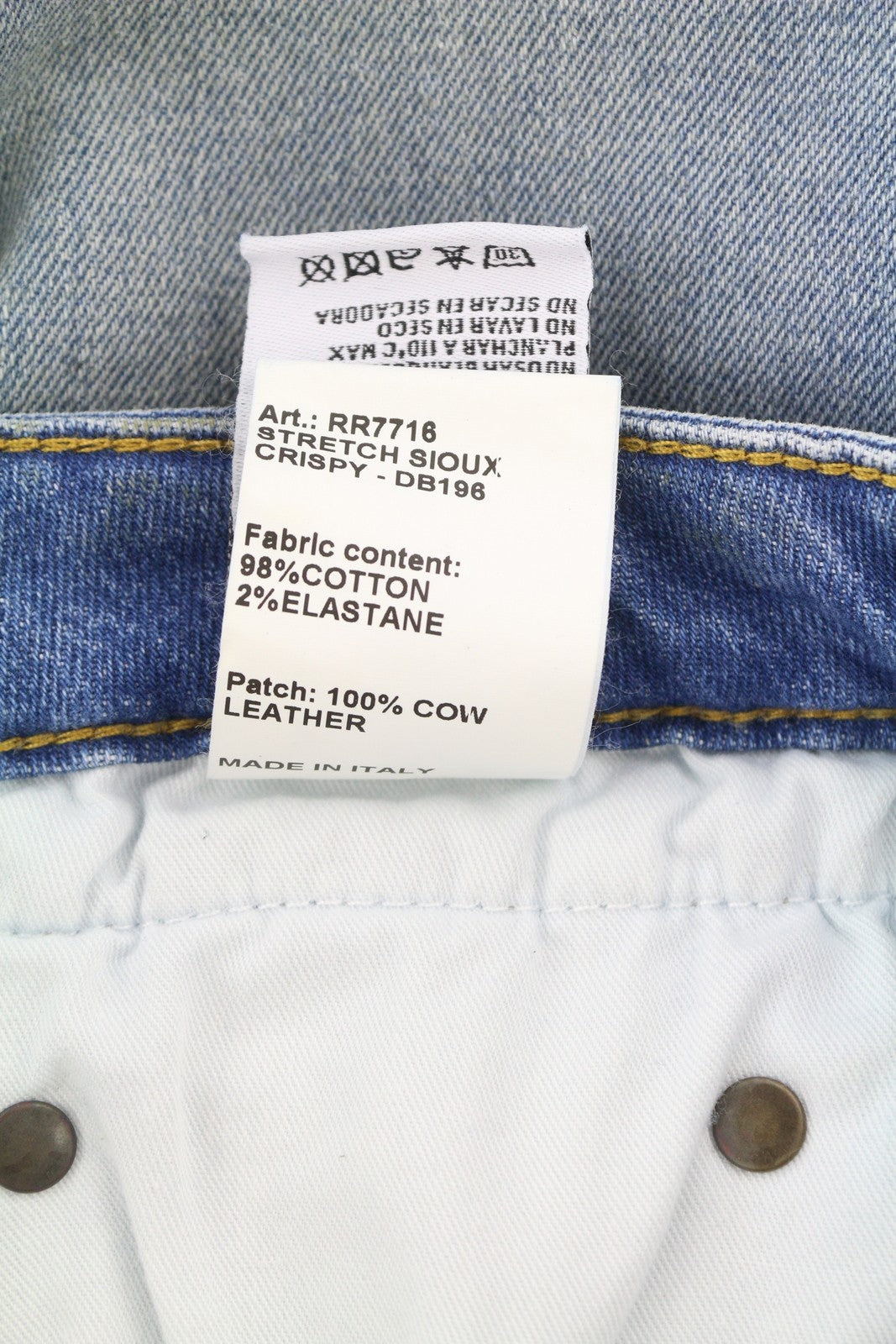 R13 Boy Straight W Rips Women Jeans 27 Jasper Stretch Washed Faded Distress