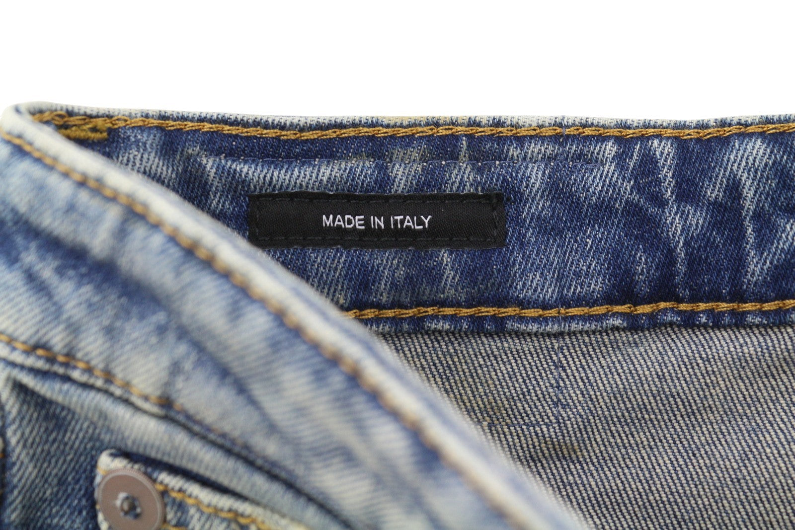 R13 Kick Fit Women Jeans 24 Kelly Stretch Flared Cropped Faded Denim RRP€699