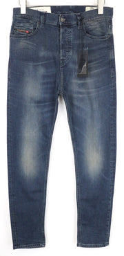 DIESEL D-Vider 084AU vyriški džinsai W28/L32 mėlyni, tamprūs, skalbti