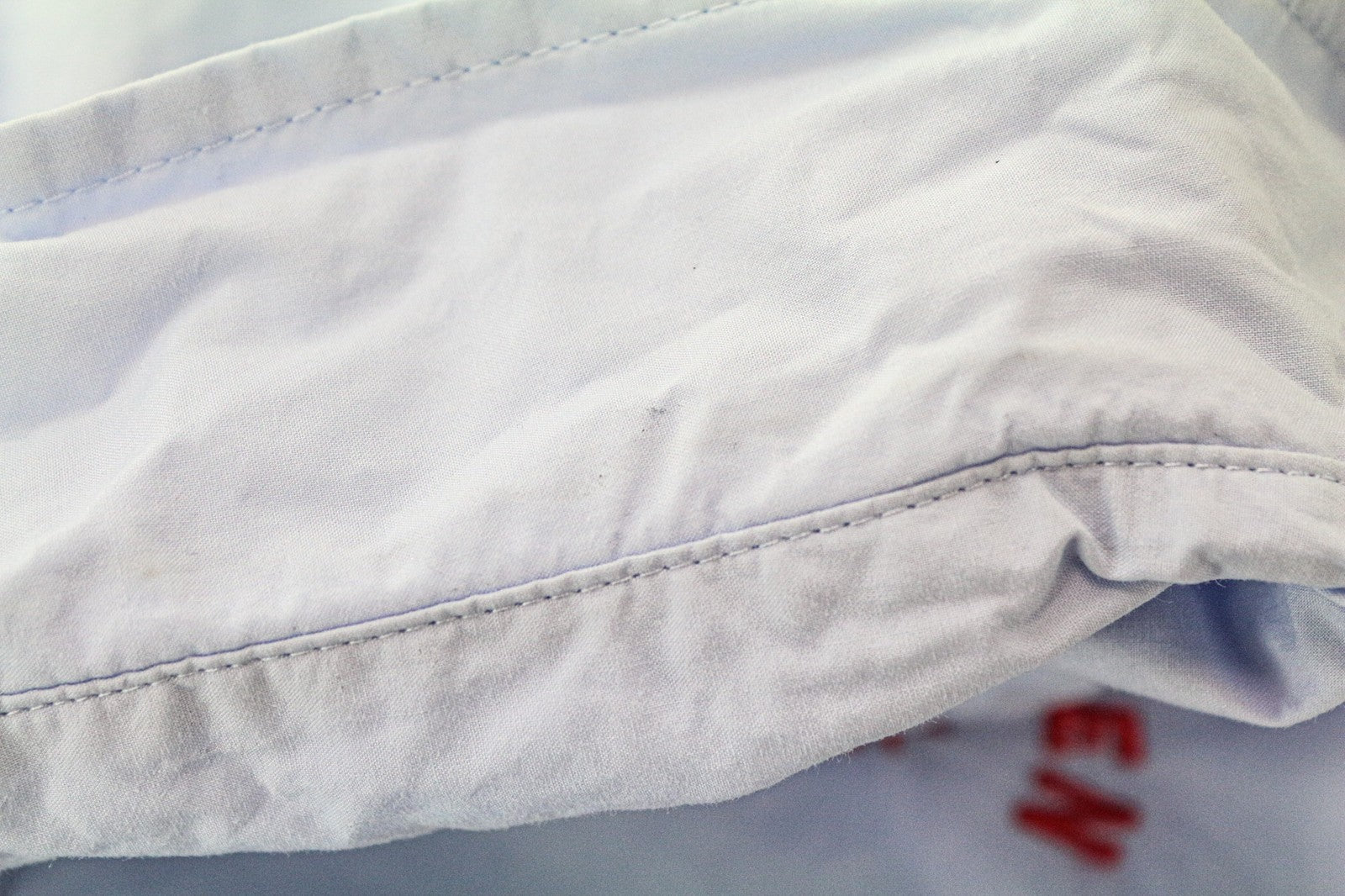 MAISON SCOTCH moteriški marškinėliai šviesiai mėlyni medvilniniai logotipai oficialios ilgomis rankovėmis M 