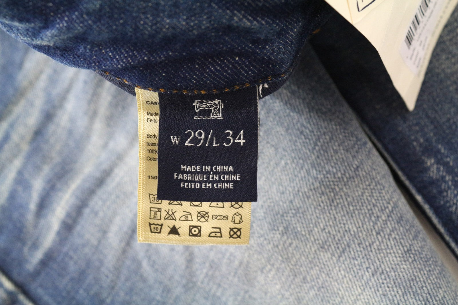 SCOTCH &amp; SODA Ralston vyriški džinsai W29/L34 mėlyni, ploni, įprasti, netamprūs. 