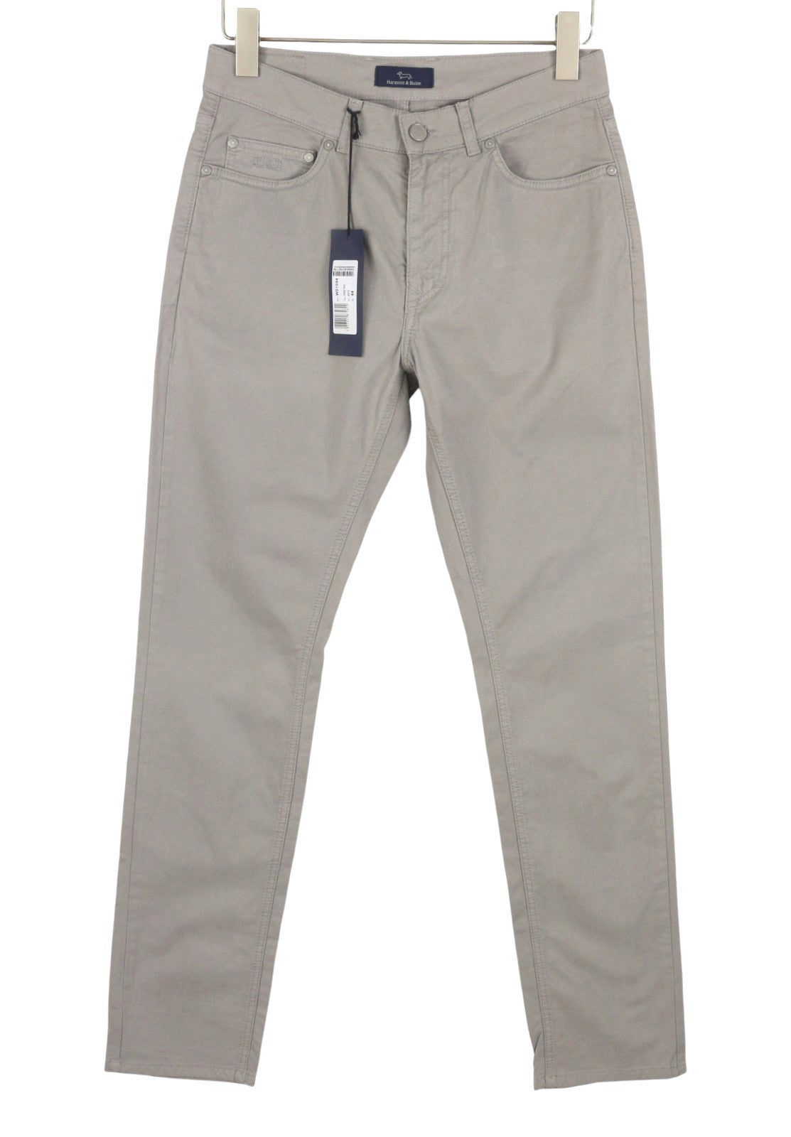 Grey Cotton Trousers