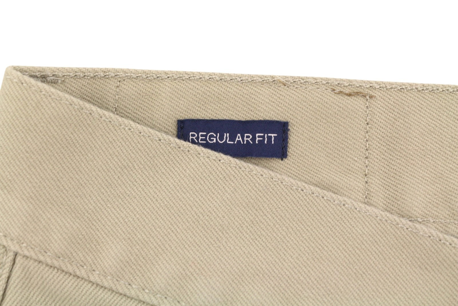 Beige Cotton Trousers