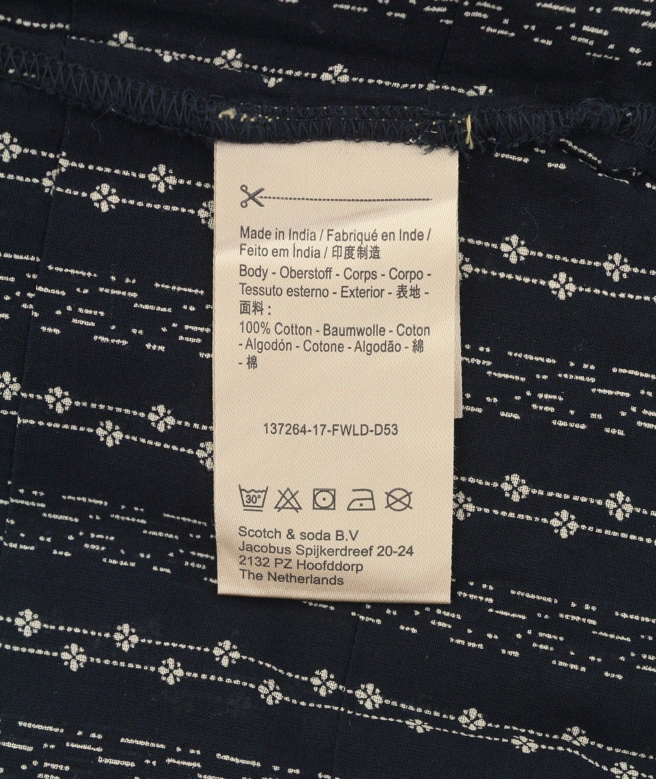Black Cotton T-Shirt