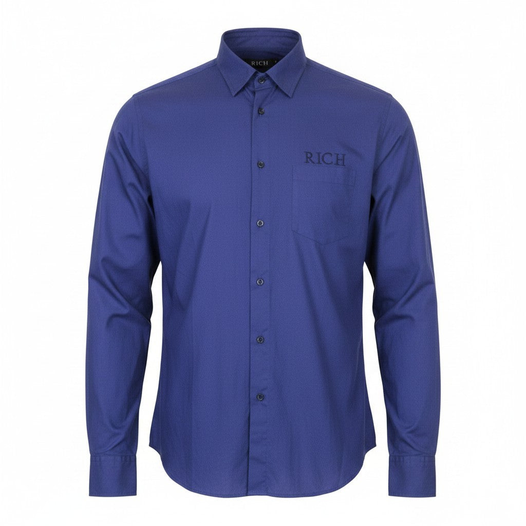 Blue Twill Shirt