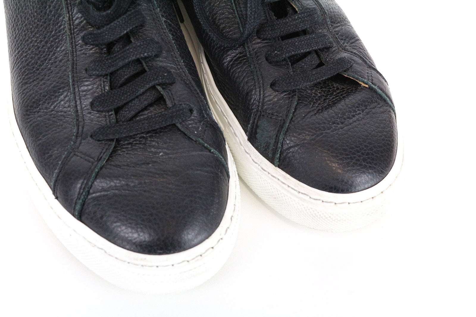 SUITSUPPLY vyriški sportbačiai, juodi, grūdėta oda, suvarstomi laisvalaikio bateliai, EU42 