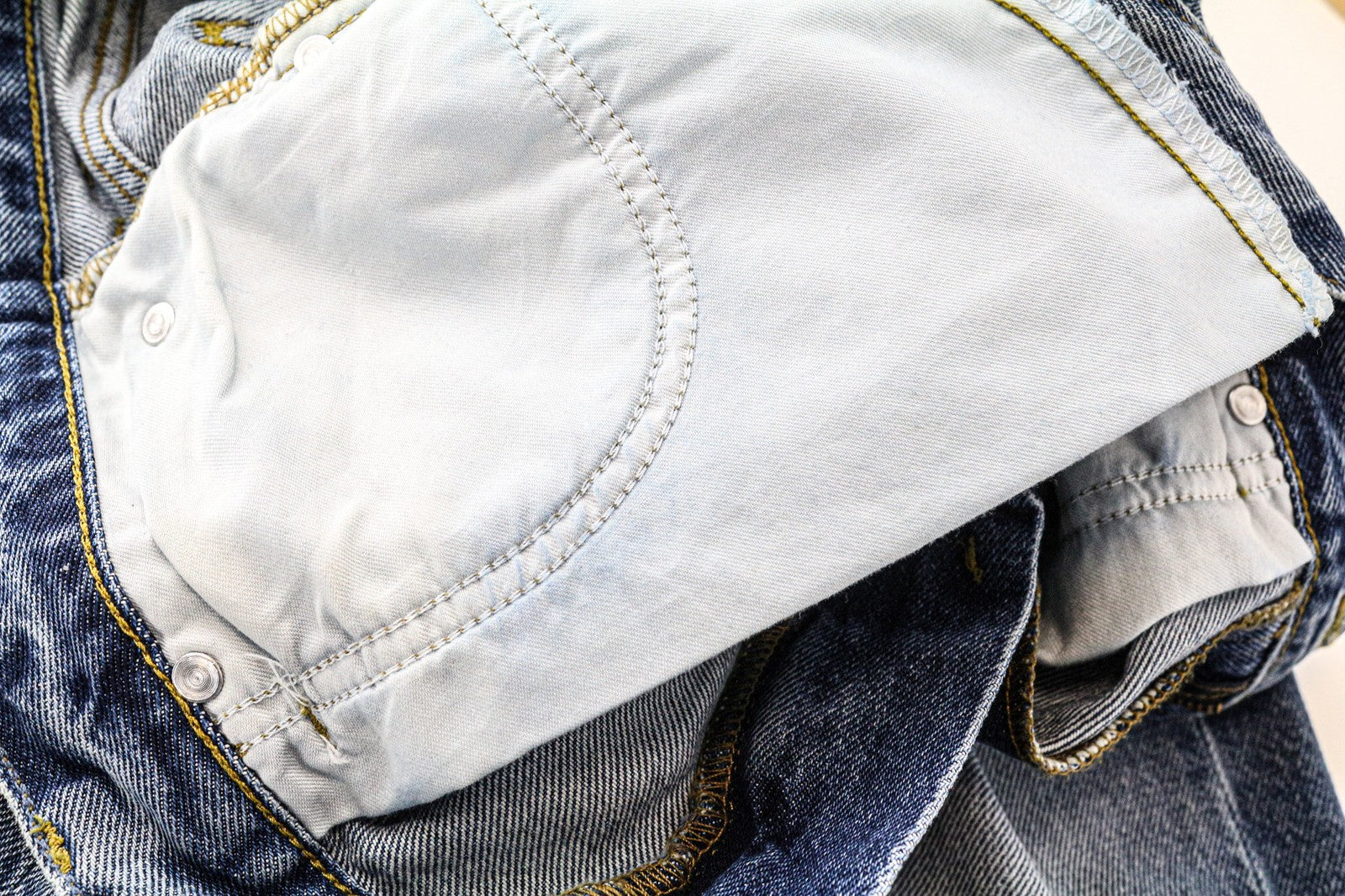 LEE Men's Jeans W31/L32 Blue Straight Loose Fit Non-Stretch Distressed Zipped