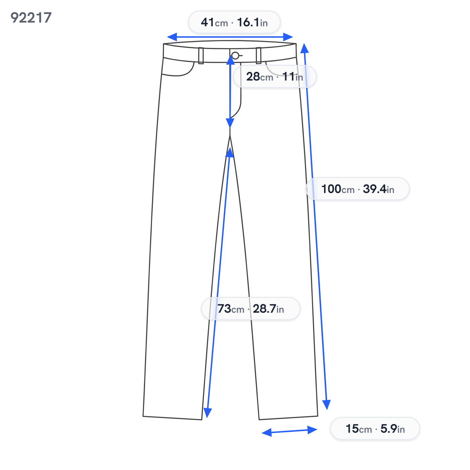 Trousers Fineplain