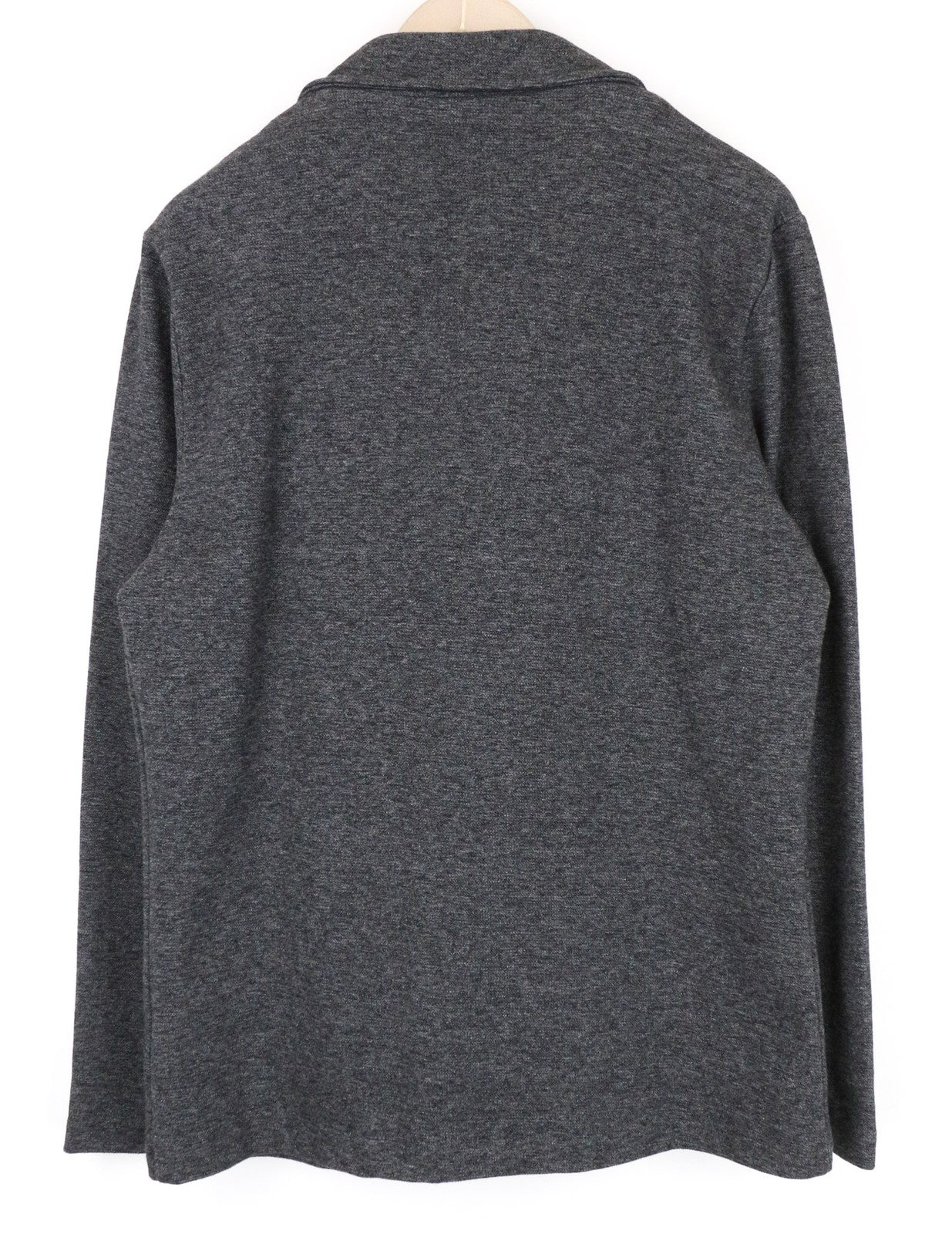 SUITSUPPLY vyriška striukė L, pilka, plona, ​​dvieilė, medvilninio mišinio, melanžo spalvos, be pamušalo 