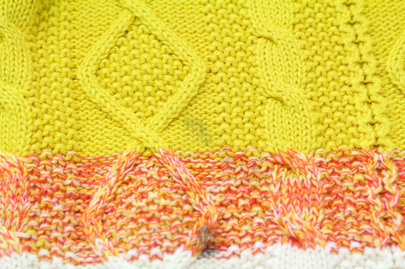 SCOTCH &amp; SODA Ams Couture vyriškas megztinis M oranžinis medvilninis dryžuotas megztinis 