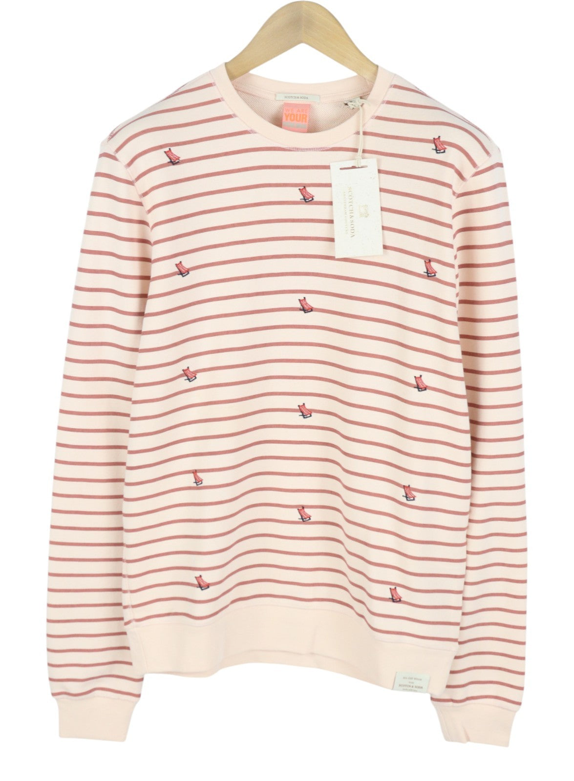 Pink Cotton Sweatshirt
