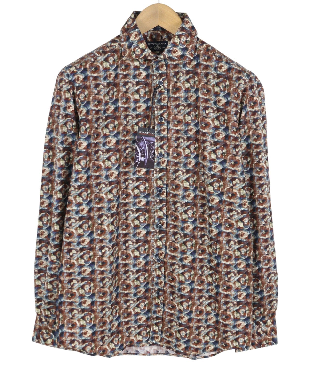 Brown Cotton Shirt