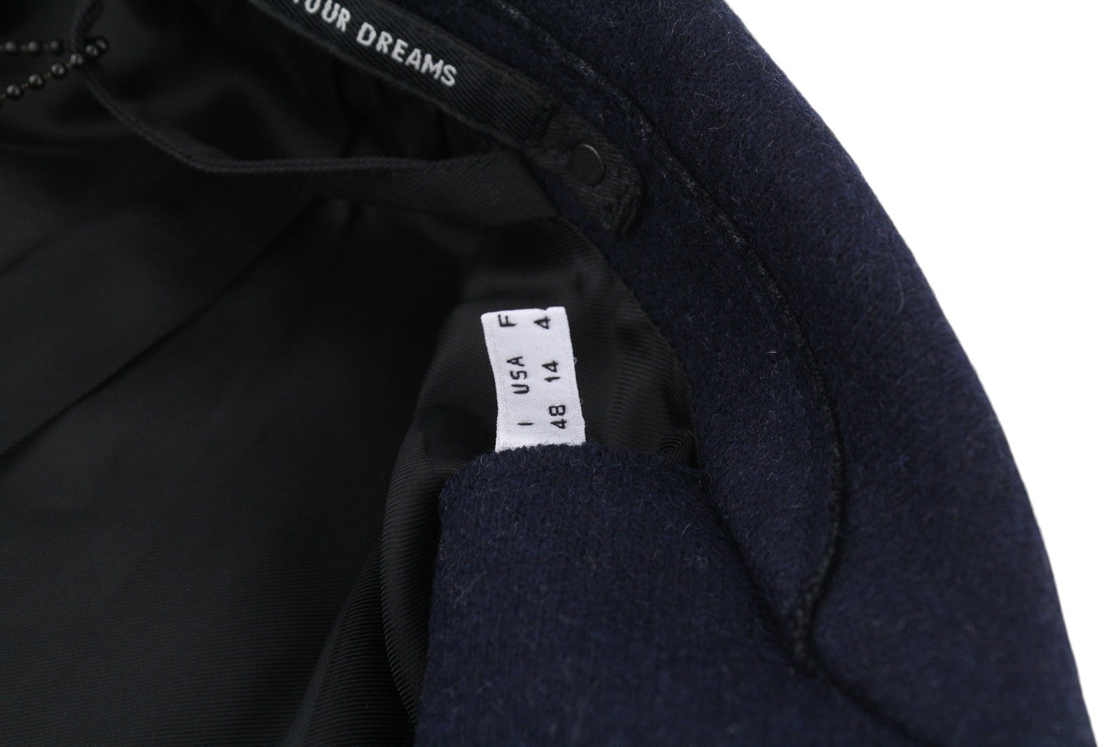 Blue Wool Coat