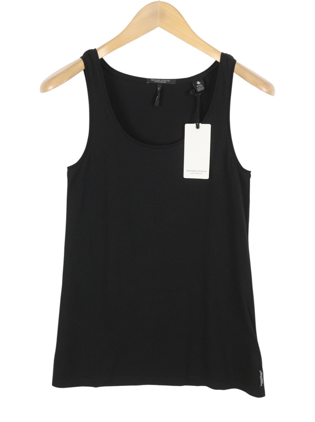 Black Cotton T-Shirt