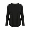 Black Cotton T-Shirt