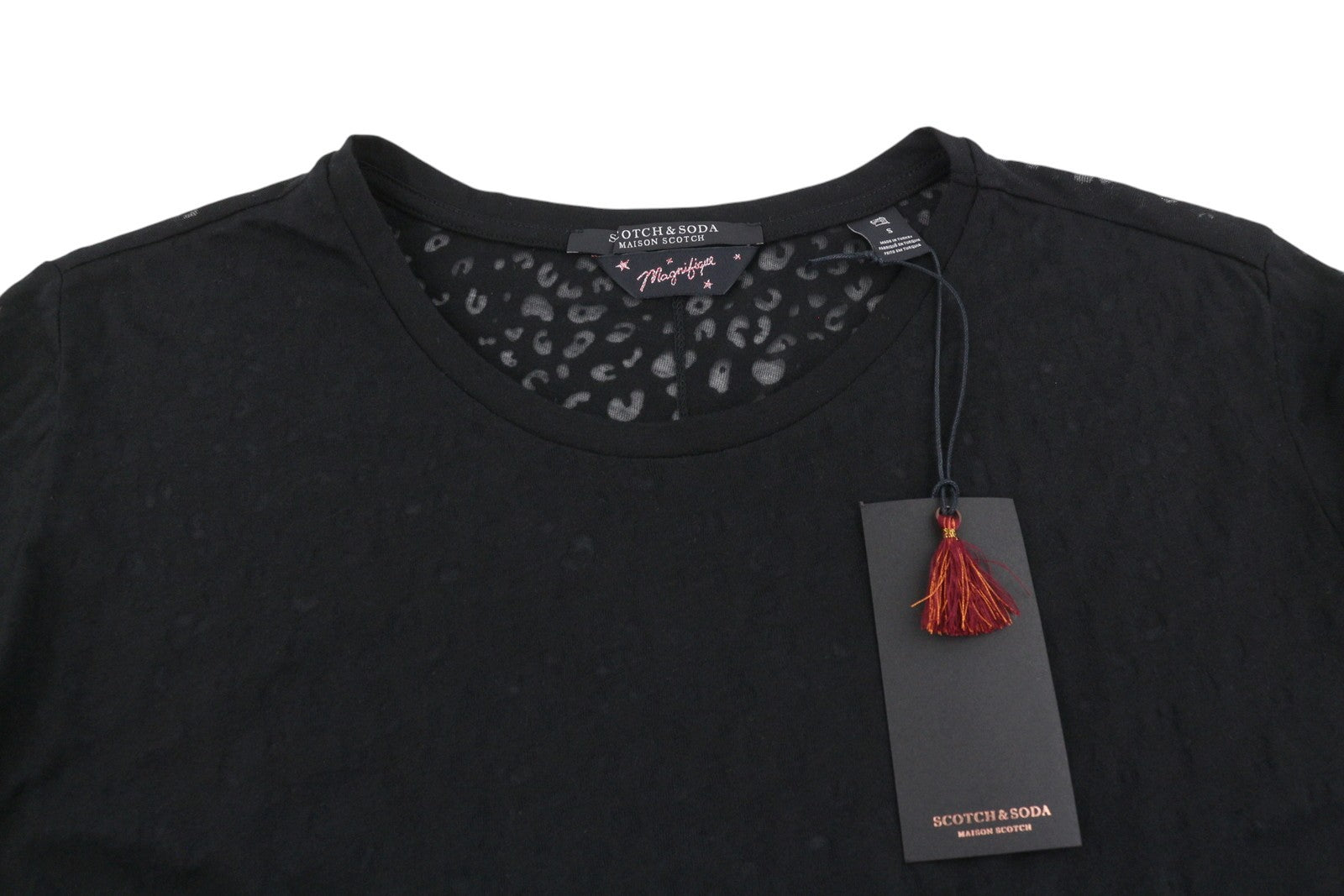 Black Cotton T-Shirt