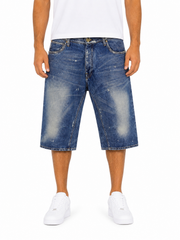 Blue Denim Shorts