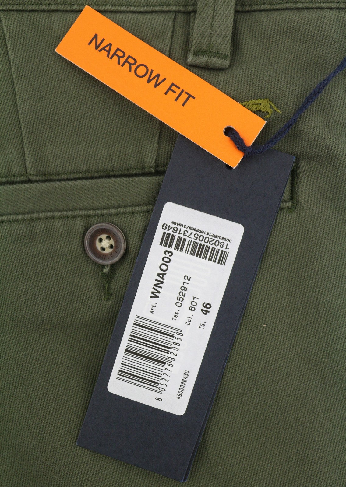 Grey Cotton Trousers