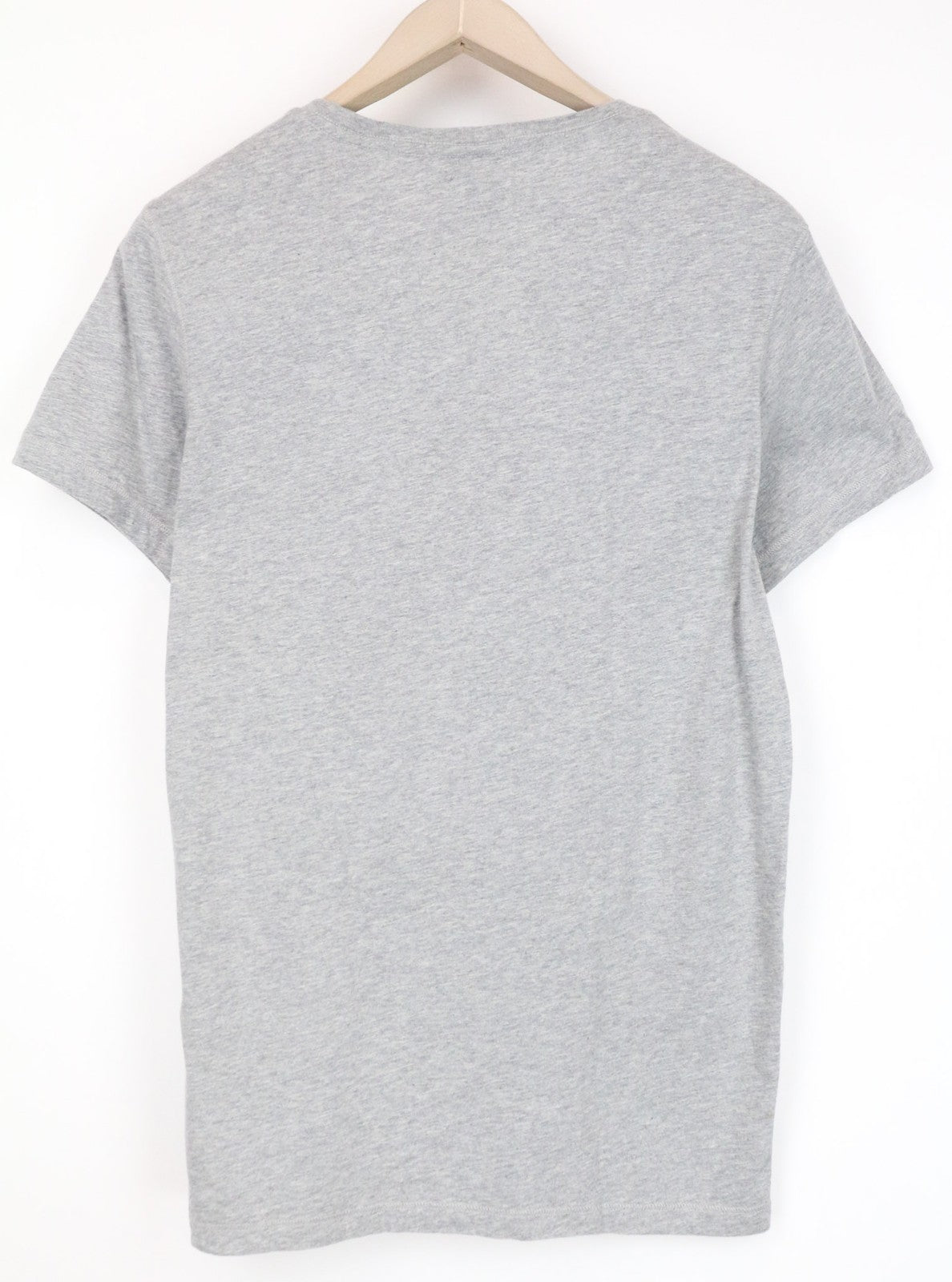 SCOTCH &amp; SODA Ams Blauw vyriški pilki medvilniniai vasariniai trumpomis rankovėmis laisvalaikio stiliaus marškinėliai M 