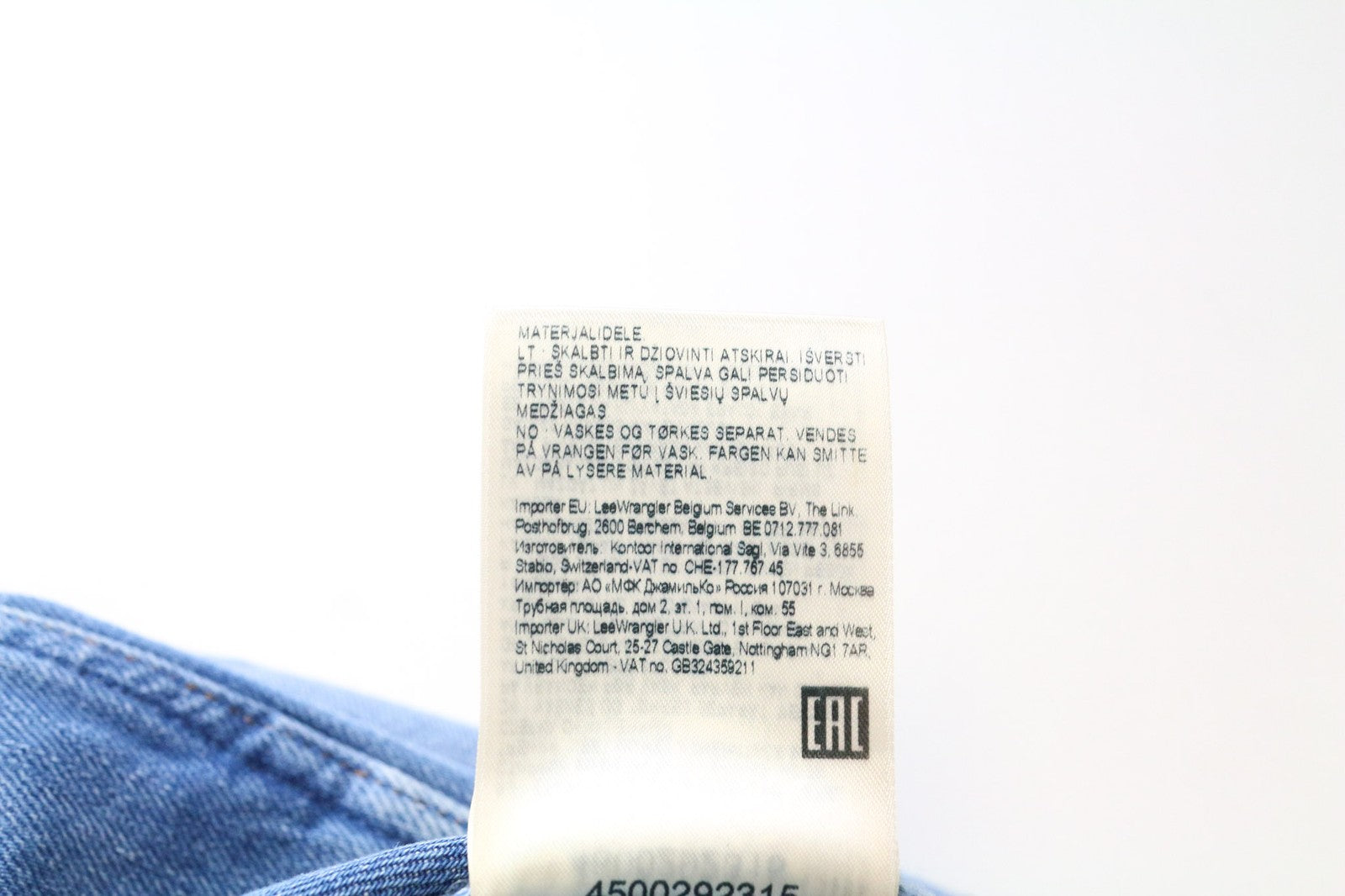 WRANGLER Frontier vyriški džinsai W32/L32 Relax Straight skalbtos mėlynos tamprios džinsinės kelnės 