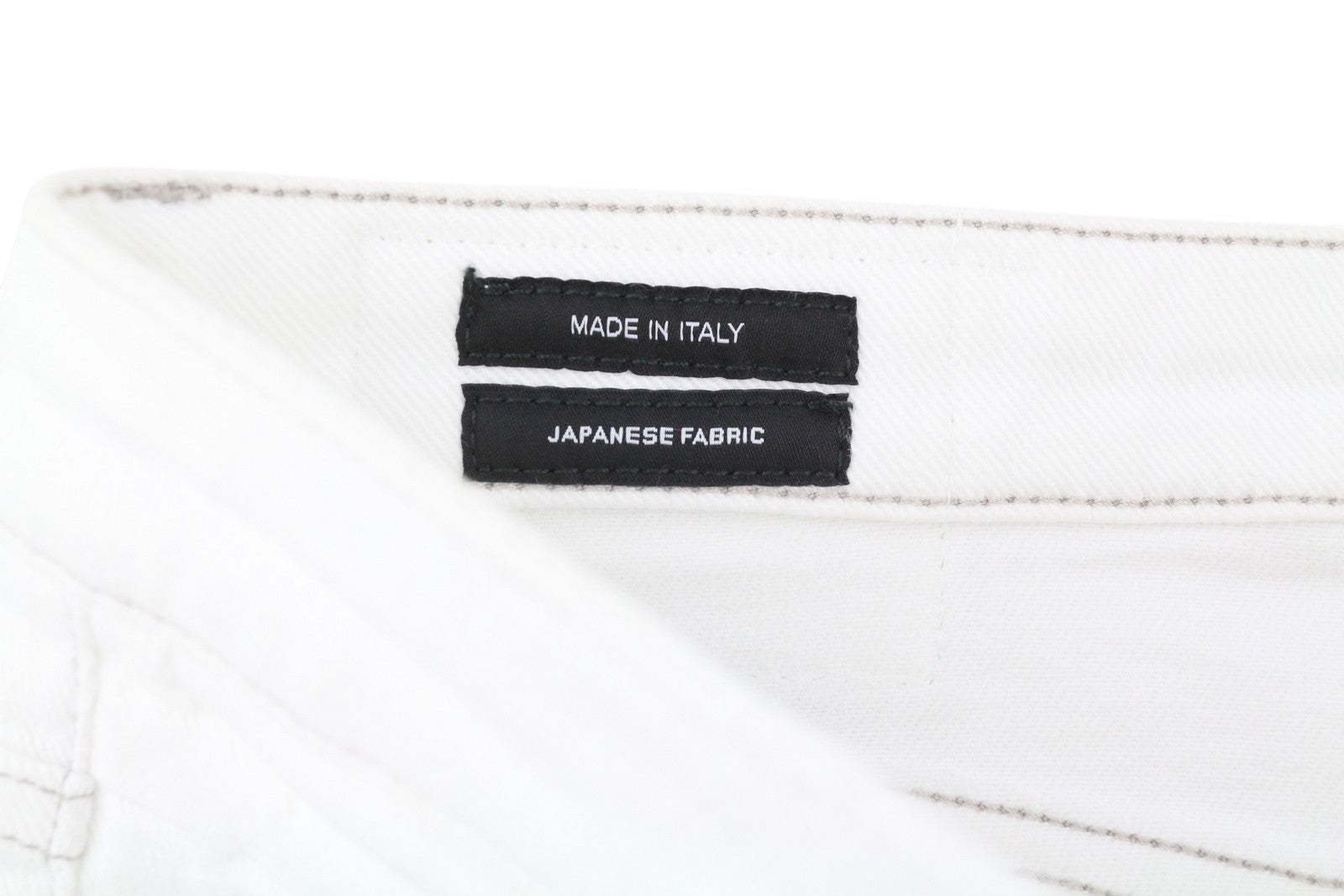 R13 Boy Straight Women Jeans 32 Bale White Cropped Ankle Length Denim RRP€499