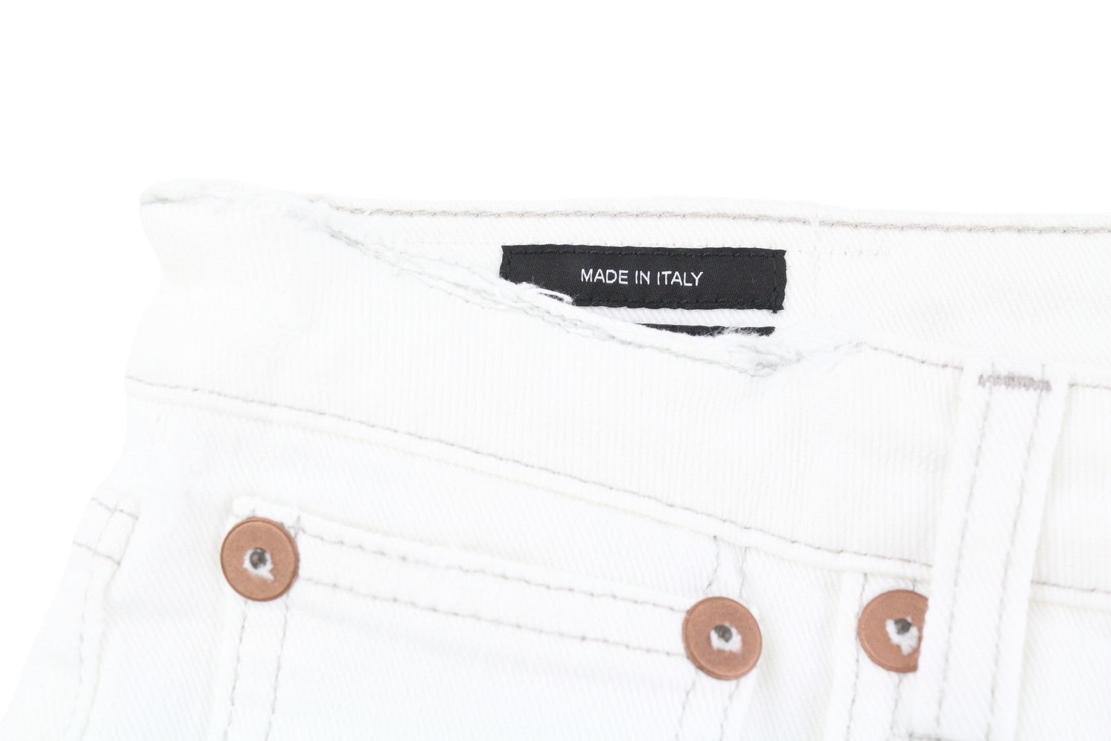 R13 Kick Fit Women Jeans 27 Bale White Flared Cropped Ankle Length Light RRP€499