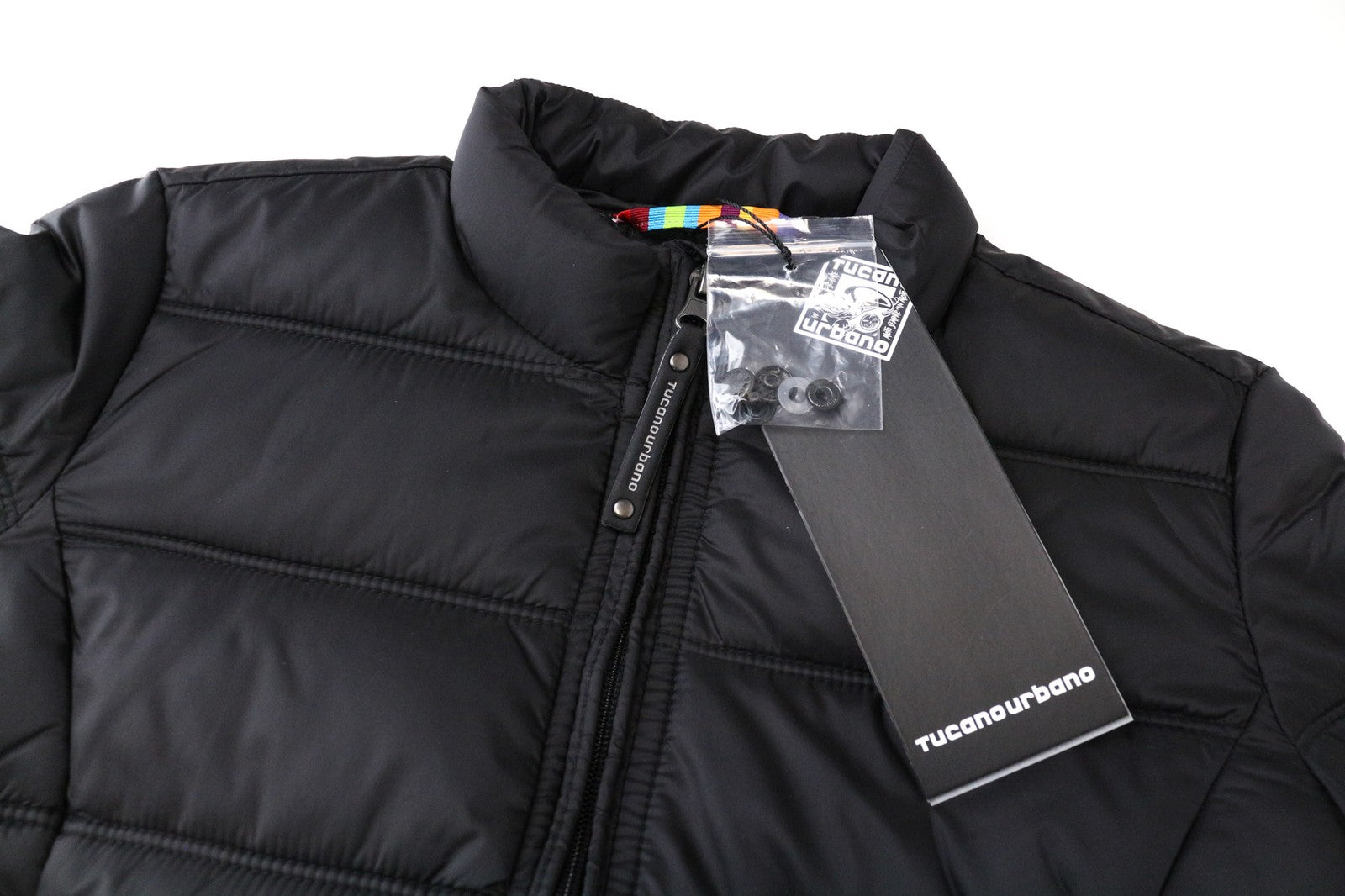 TUCANO URBANO Low Dan moteriška IT38 juoda, vandeniui atspari, kvėpuojanti motociklininko striukė 