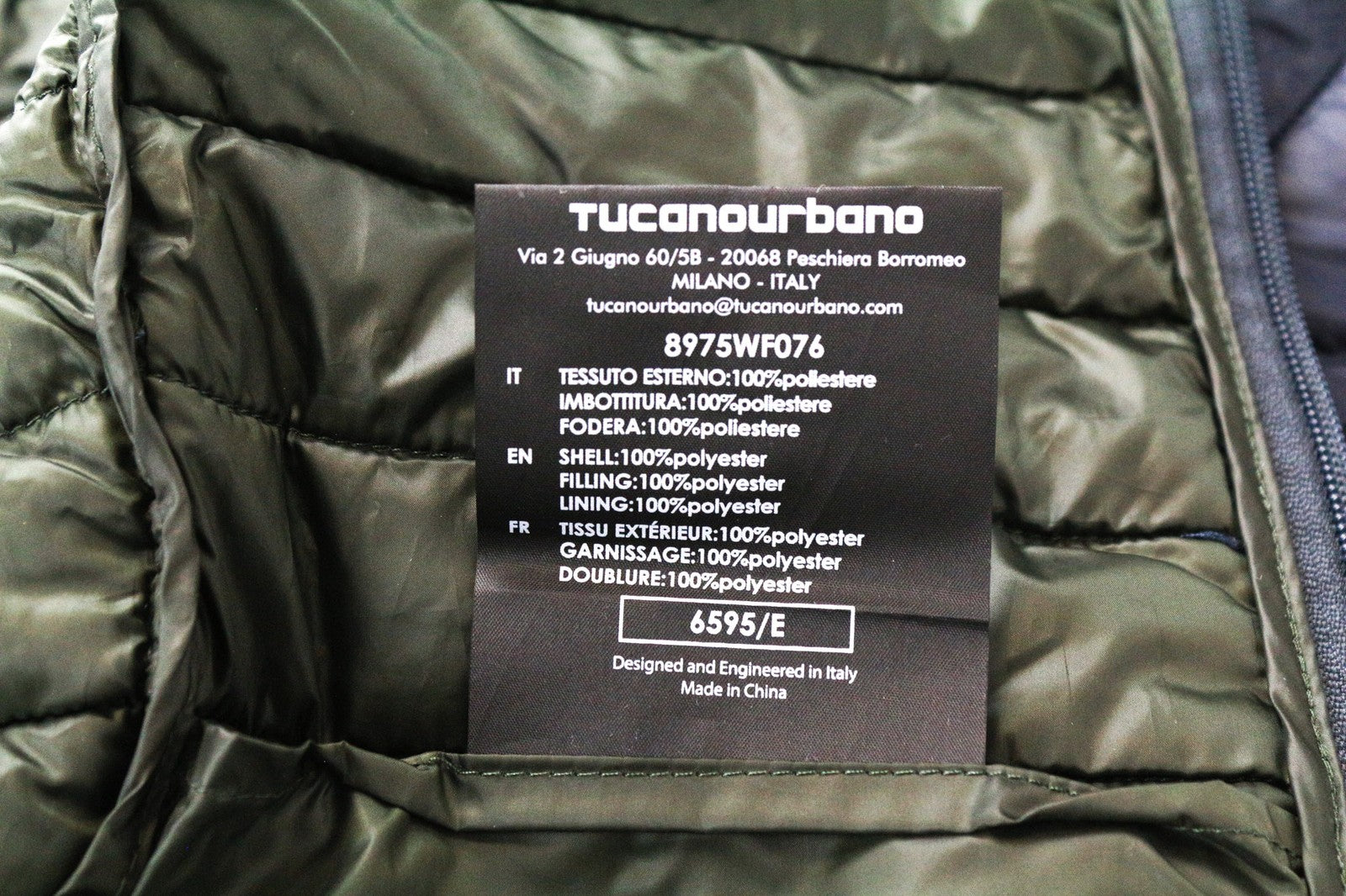 TUCANO URBANO Lot Pack moteriška 2XL mėlyna vėjui nepralaidi striukė su užtrauktuku, kvėpuojanti 