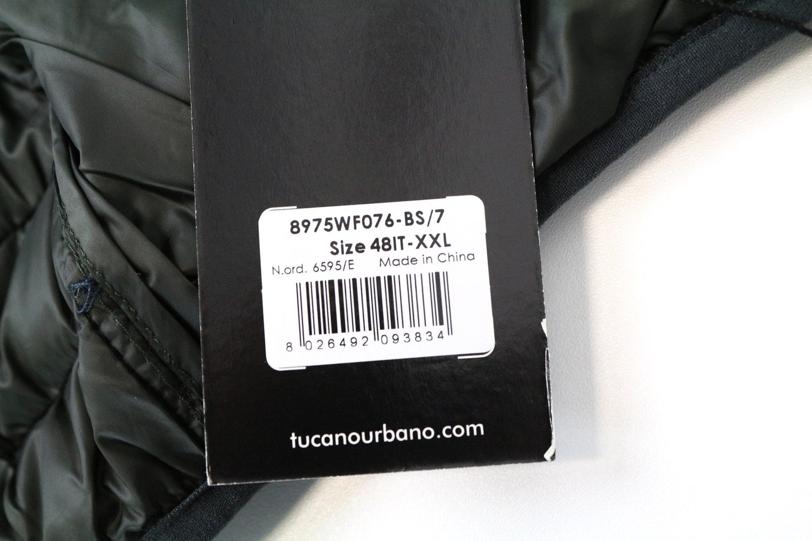 TUCANO URBANO Lot Pack moteriška 2XL mėlyna vėjui nepralaidi striukė su užtrauktuku, kvėpuojanti 