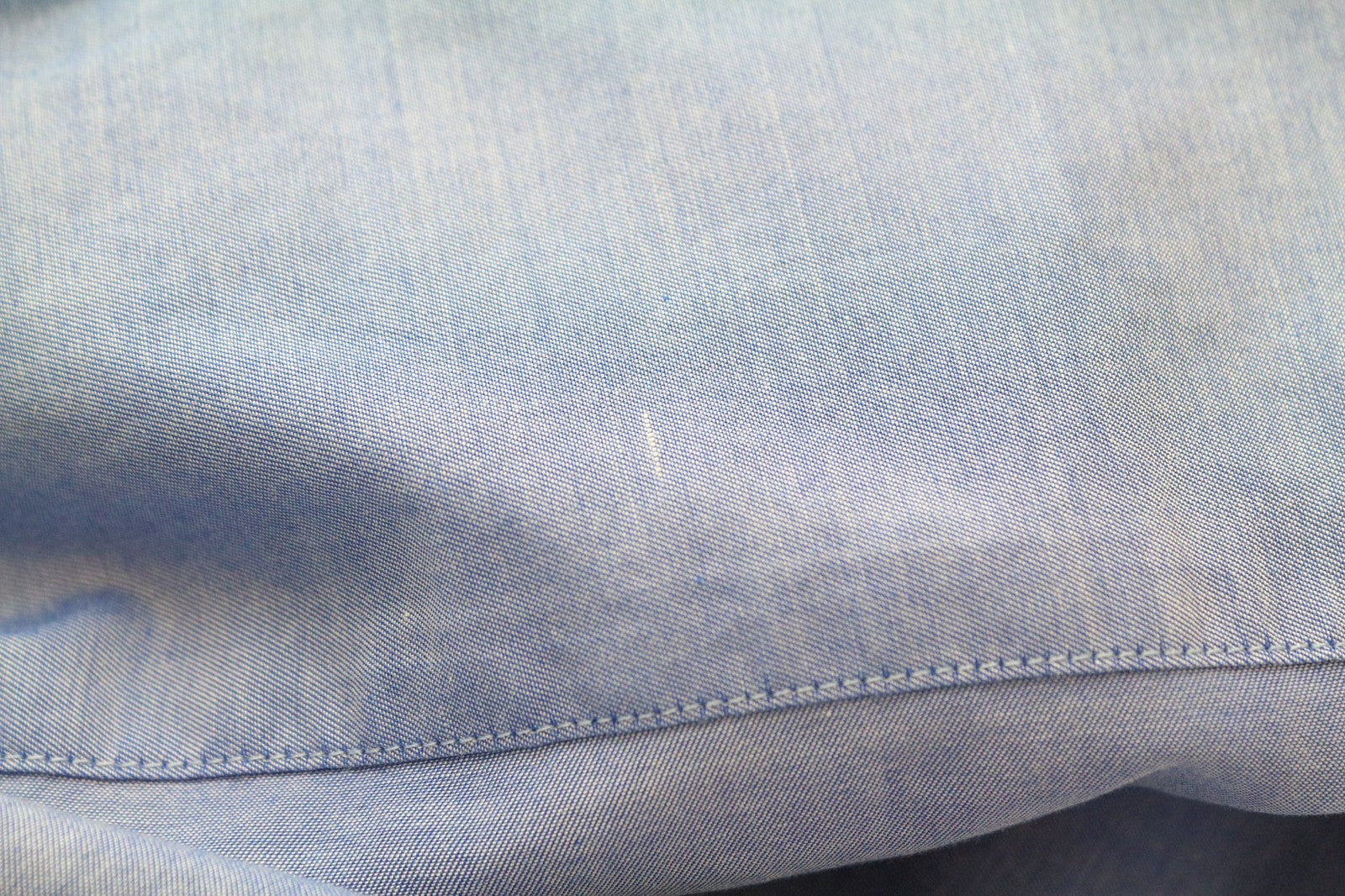 SCOTCH &amp; SODA vyriški mėlyni melanžo spalvos grynos medvilnės ploni, prigludę marškiniai su sagomis 