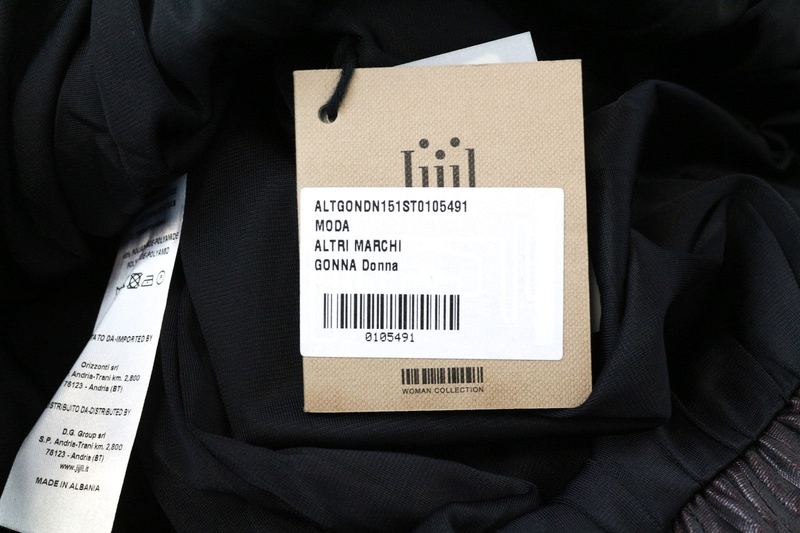 JIJIL moteriškas IT42/UK8 violetinis tamprus juosmens mini burbulinis sijonas su tampriu audiniu 