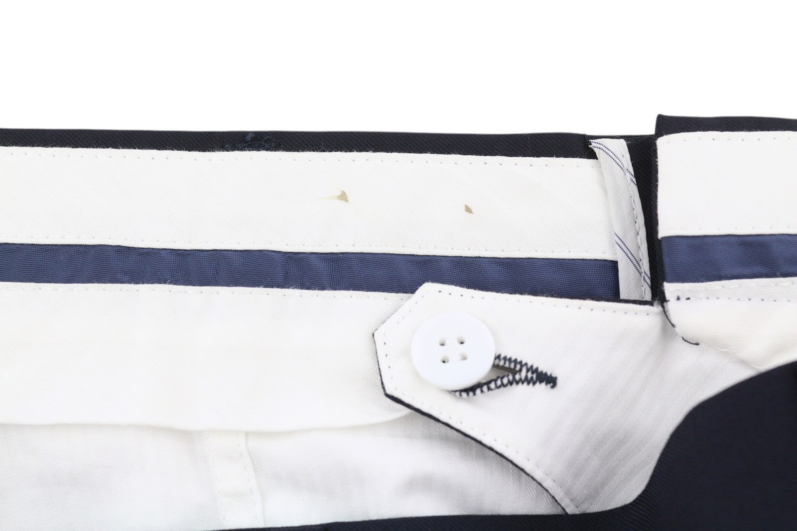 SUITSUPPLY La Spalla Single Breasted Ferrara Men Suit UK50S Blue Wool 3 Piece