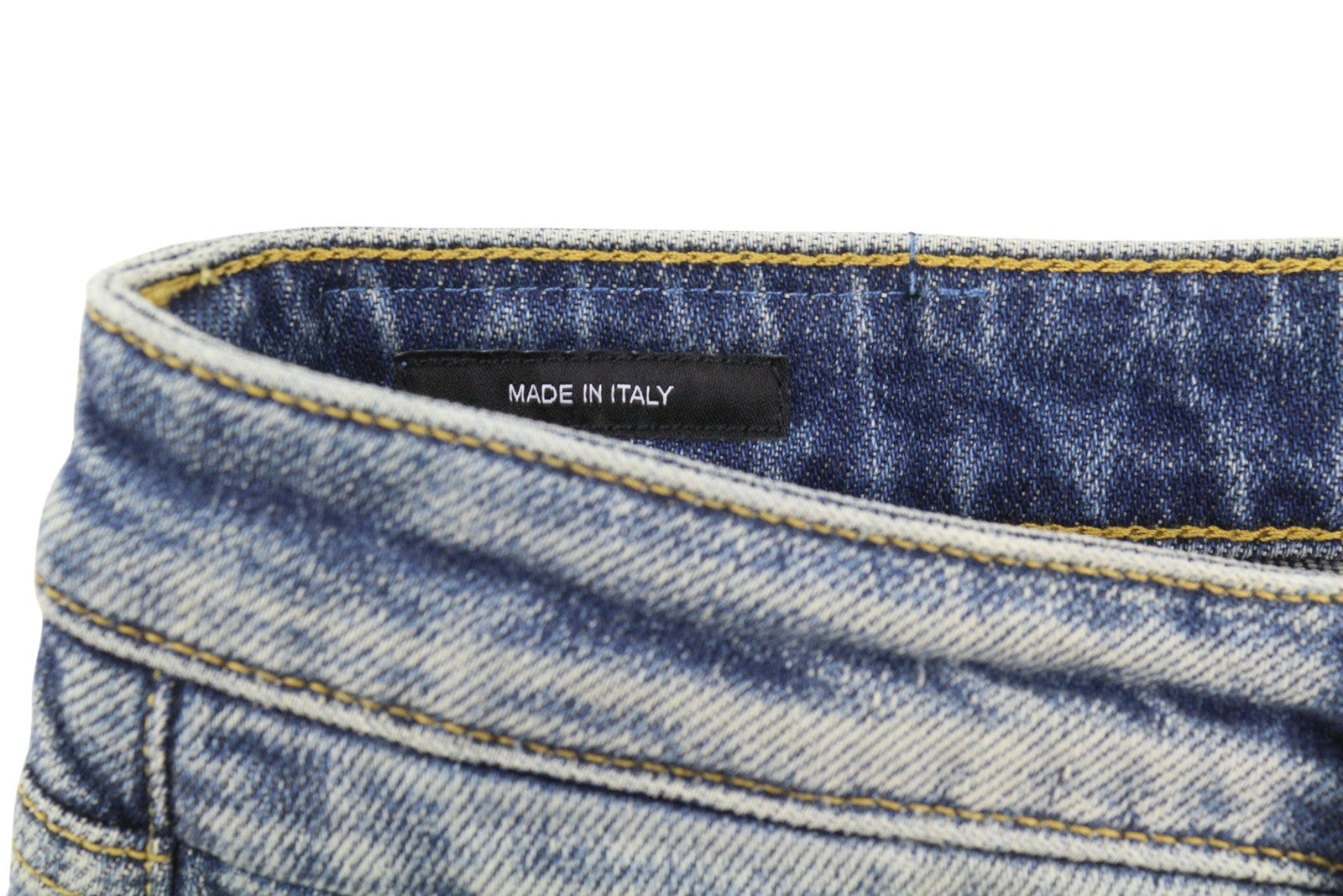 R13 berniukiški tiesūs moteriški džinsai 27 mėlyni, tamprūs, išblukę, trumpinti džinsai iki kulkšnių. 