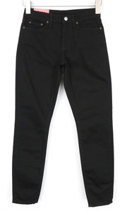 ACNE STUDIOS moteriški W25/L32 juodi džinsiniai aptempti, tamprūs, klasikinio stiliaus džinsai 