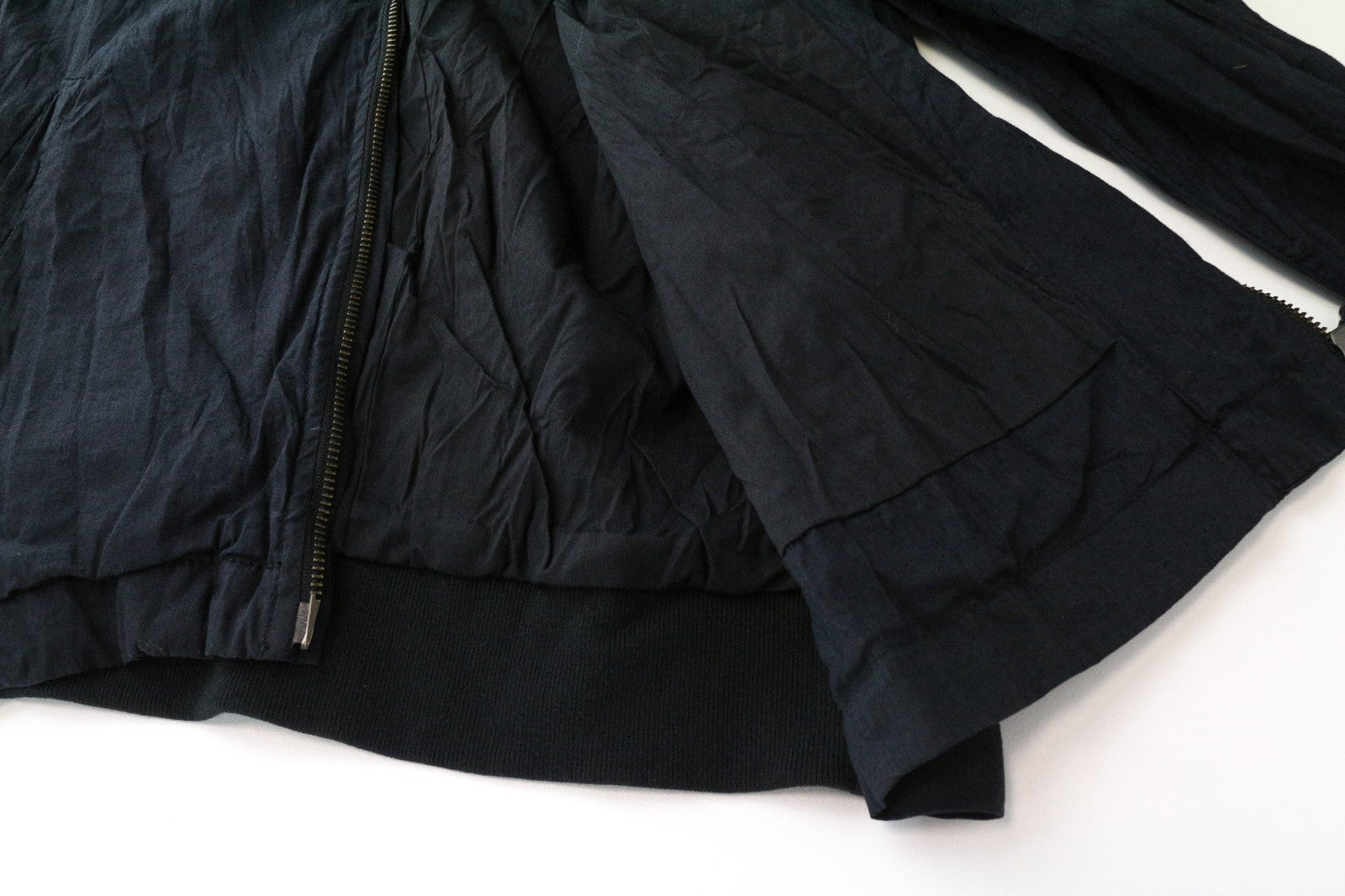 RICHMOND vyriška striukė IT48 juoda medvilnės mišinio lengva dizainerio striukė vėjui 