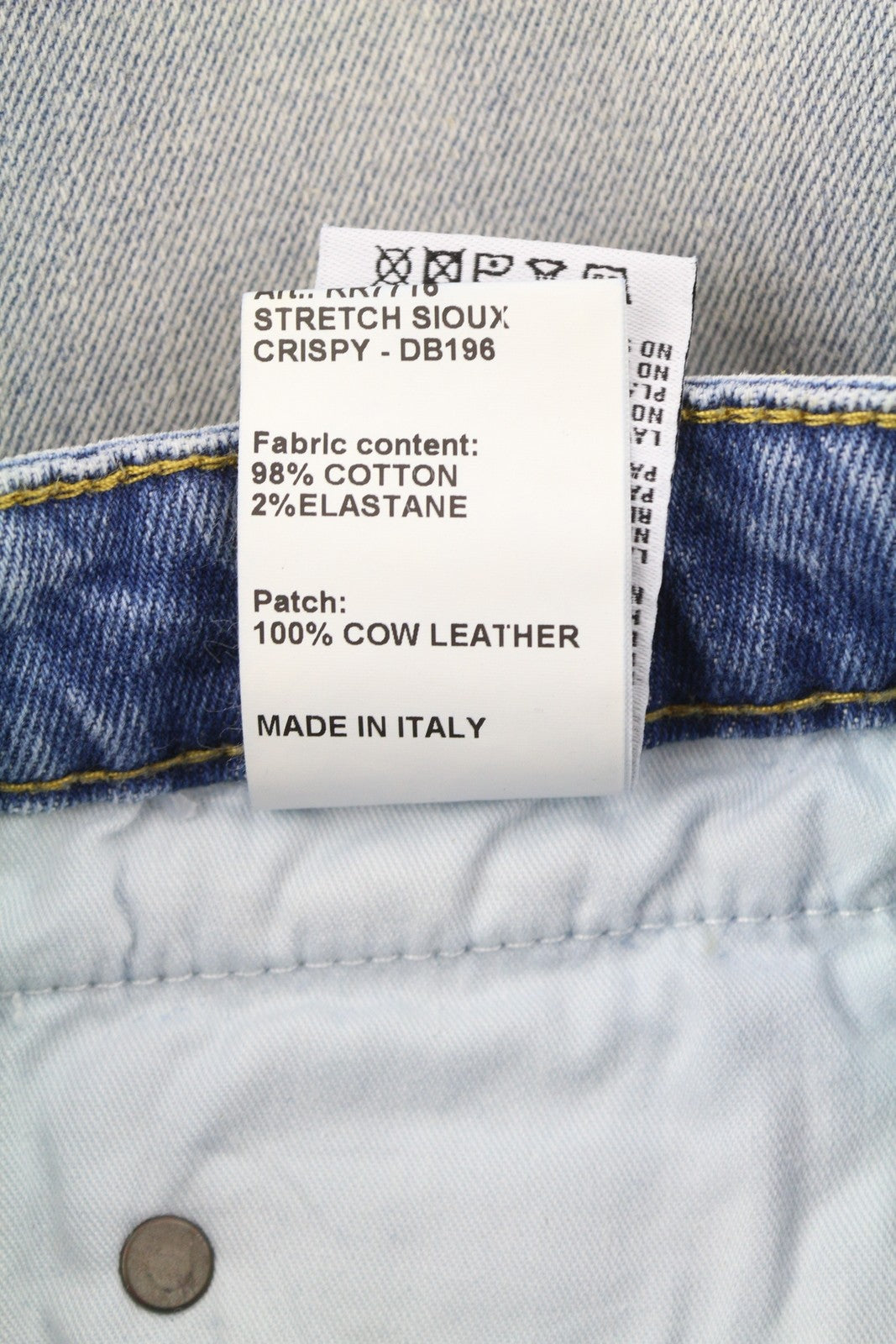 R13 Boy Skinny Women Jeans 27 Jasper Stretch Washed Faded Ankle Cropped Blue