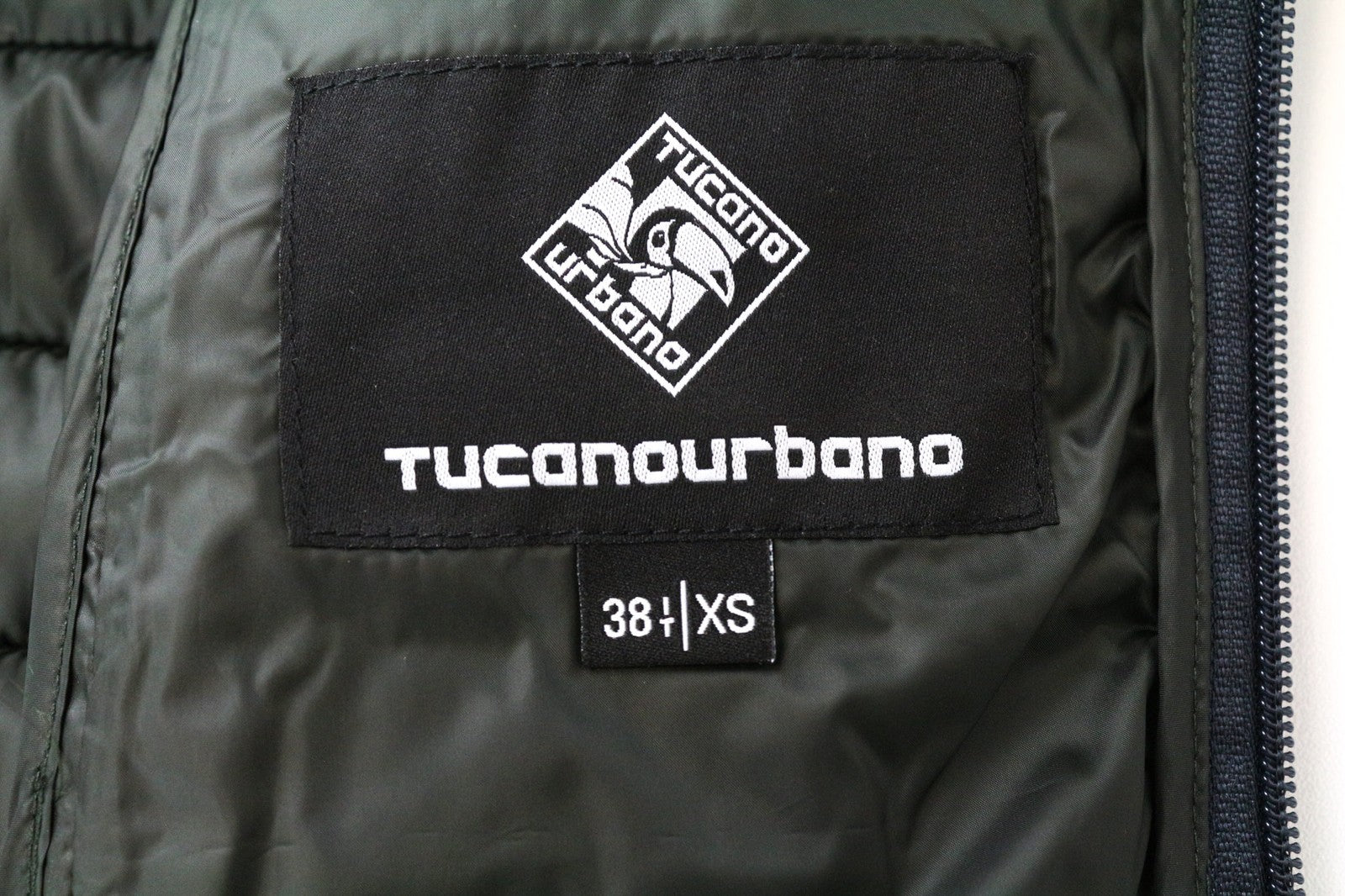 TUCANO URBANO moteriška dygsniuota striukė su pamušalu, XS, mėlyna 