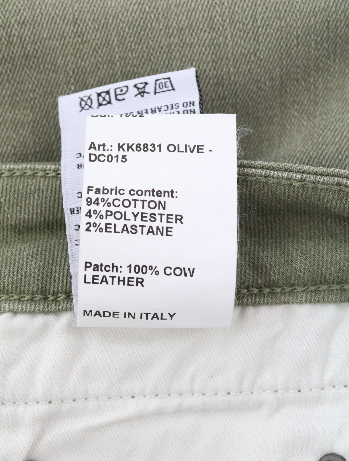 R13 berniukiški tiesūs moteriški džinsai 27 alyvuogių žalios spalvos, tamprūs, išblukę, trumpinti iki kulkšnių. 