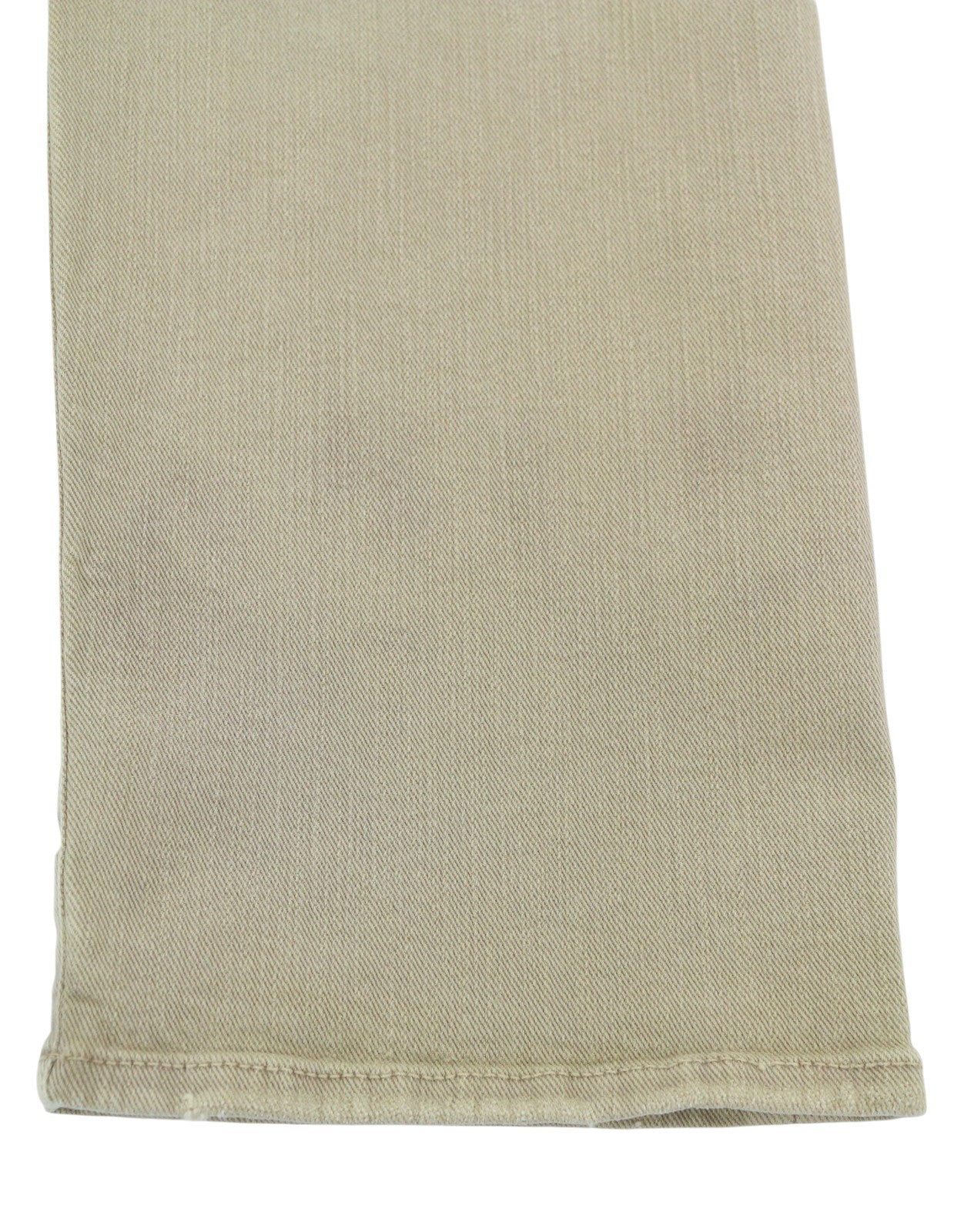 R13 berniukiški tiesūs moteriški džinsai 29 chaki spalvos, tamprūs, išblukę, trumpi, laisvalaikio stiliaus, rekomenduojama kaina – 699 € 